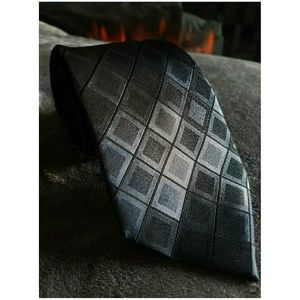 💠 CALVIN KLEIN Silk Diamond Tie 💠